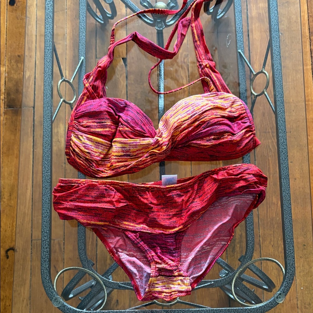 VENUS Red and Yellow Bikini